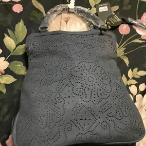 Moda luxe navy handbag